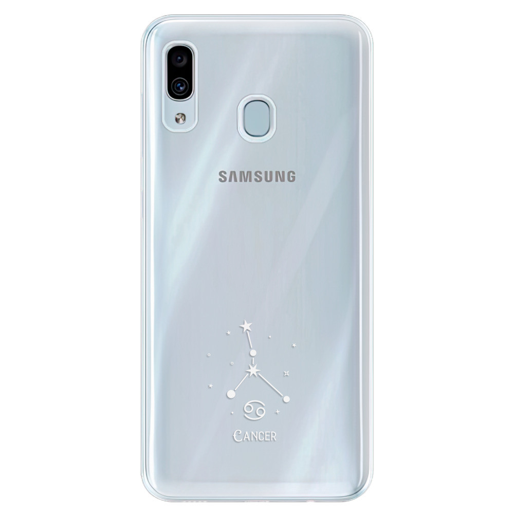 Silikónové puzdro iSaprio - čiré - Rak - Samsung Galaxy A30