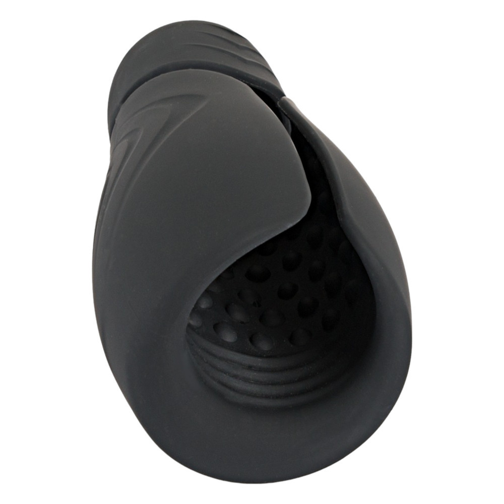 Rebel - Rechargeable Waterproof Glans Vibrator (Black)