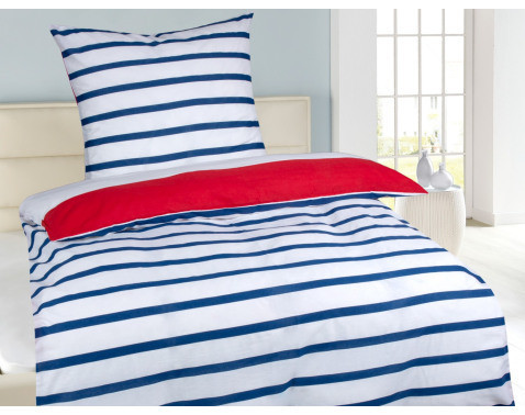 Obliečky renforcé Marina, pruhované%