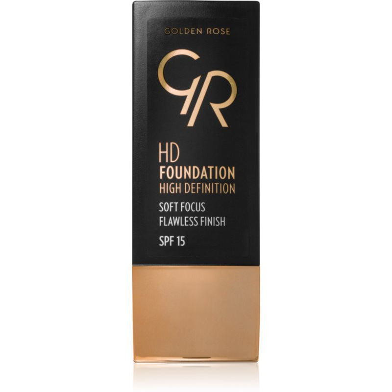 Golden Rose High Definition hydratačný make-up SPF 15 odtieň 102 Ivory 30 ml