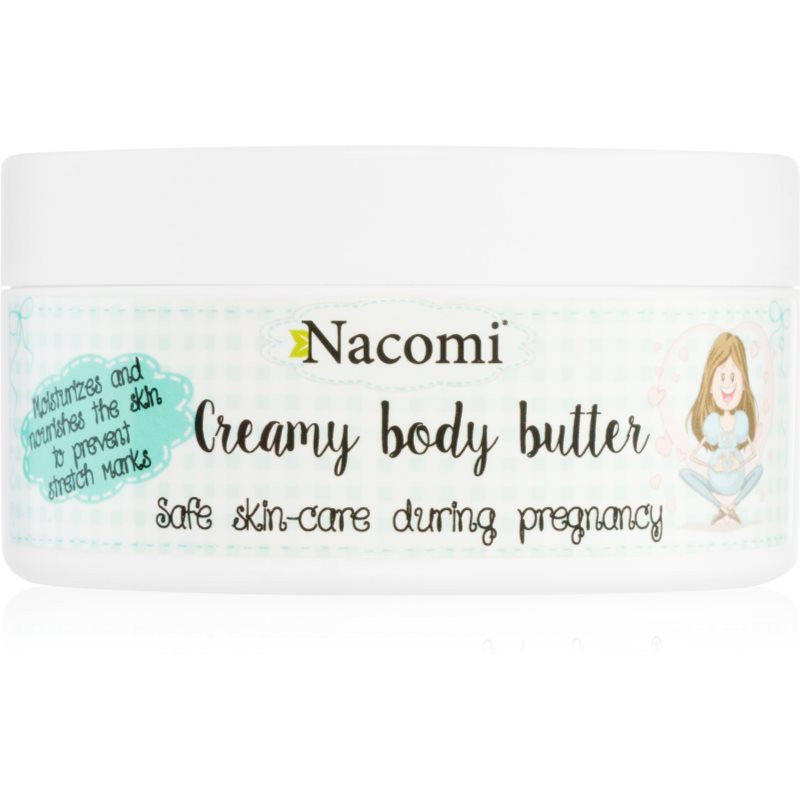 Nacomi PREGNANCY FRIENDLY SKIN CARE krémové telové maslo 100 g