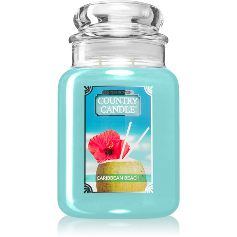 Country Candle Caribbean Beach vonná sviečka 737 g