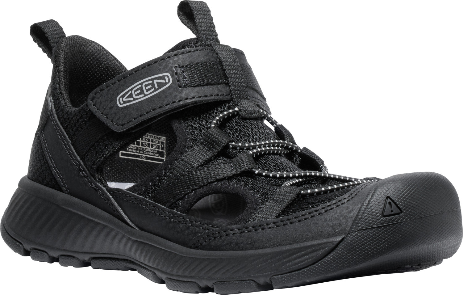 Keen MOTOZOA SANDAL YOUTH black/alloy Veľkosť: 32/33