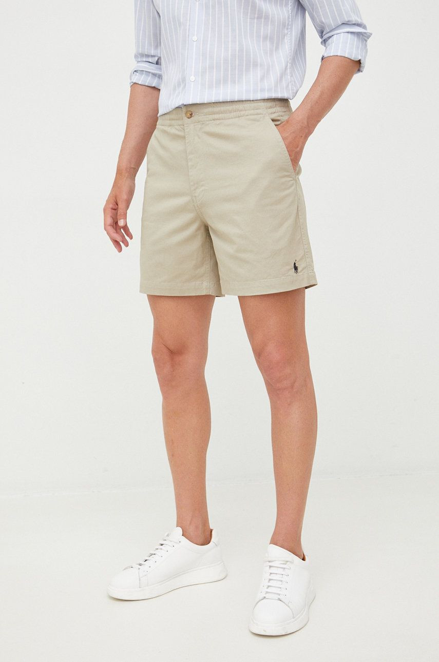 Šortky Polo Ralph Lauren pánske,béžová farba,,710644995024