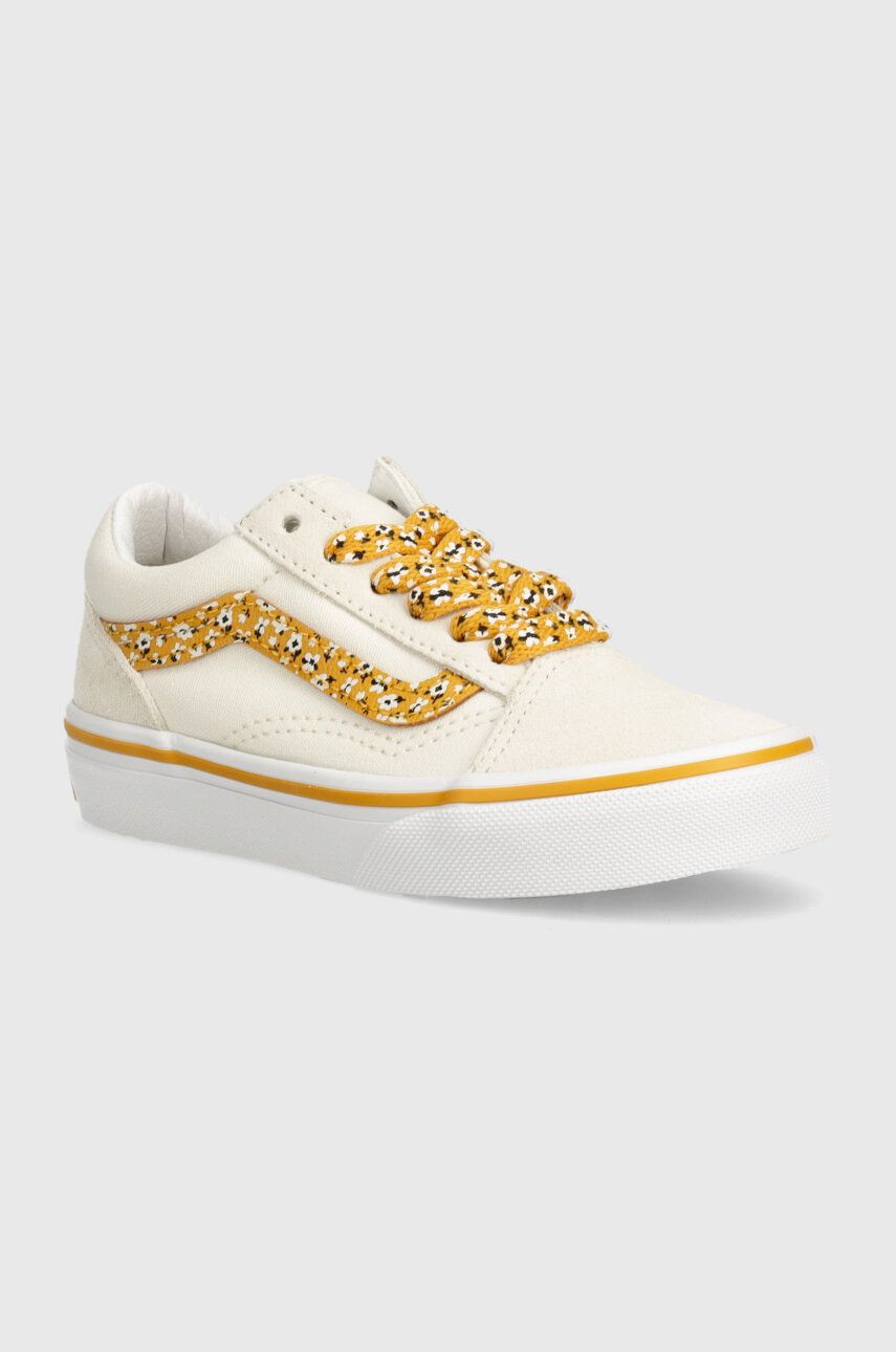 Detské tenisky Vans Old Skool žltá farba, VN000CYV6GL1