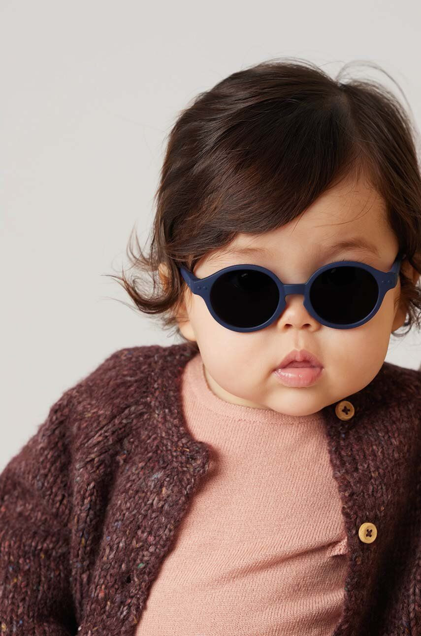 Detské slnečné okuliare IZIPIZI BABY #d tmavomodrá farba, #d