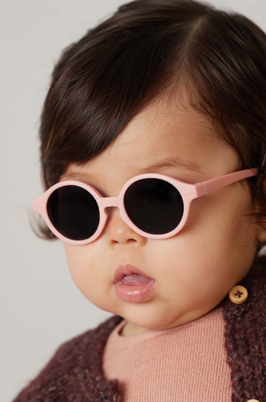 Detské slnečné okuliare IZIPIZI BABY #d ružová farba, #d