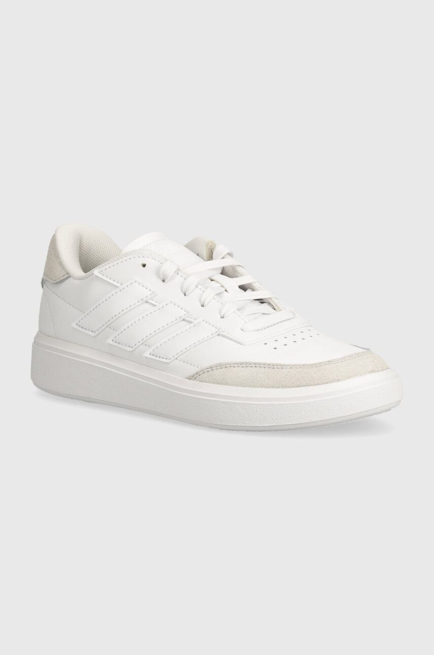 Detské tenisky adidas COURTBLOCK biela farba, ID6501