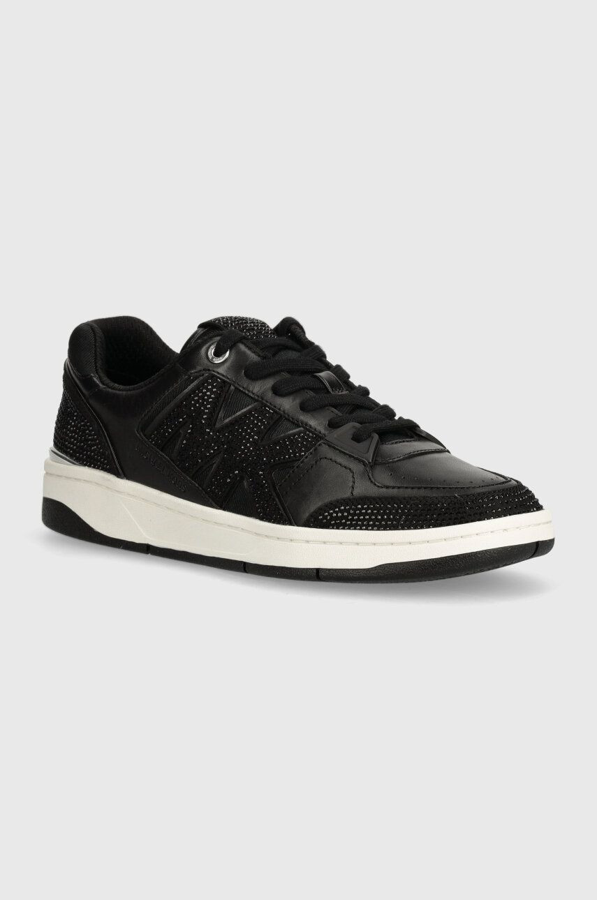 Tenisky MICHAEL Michael Kors Rebel čierna farba, 43T4RBFS1D 001