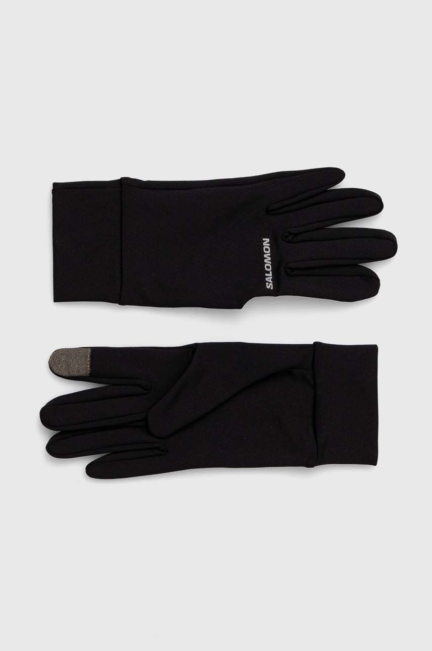 Rukavice Salomon Cross Warm čierna farba, LC1897600