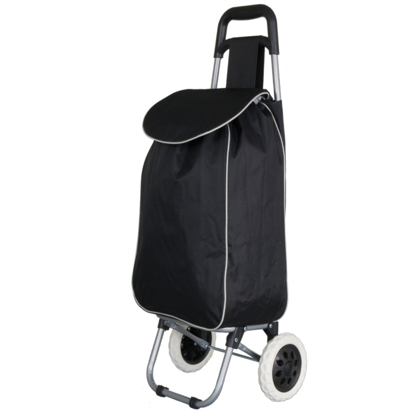 Nákupná taška na kolieskach METRO ST-01 - čierna