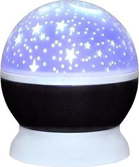 Solight LED projekčná guľa, multicolor, 9 režimov, 4× AAA