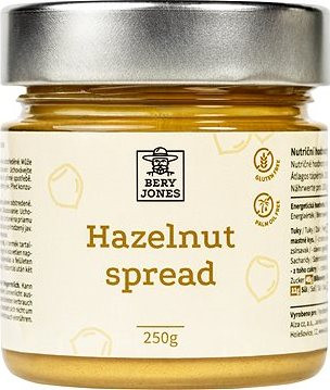 Bery Jones Hazelnut spread 250 g