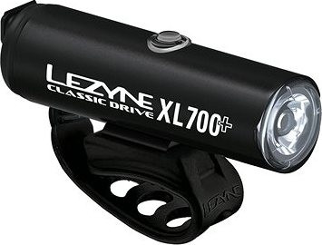 Lezyne Classic Drive XL 700+ Front Satin Black