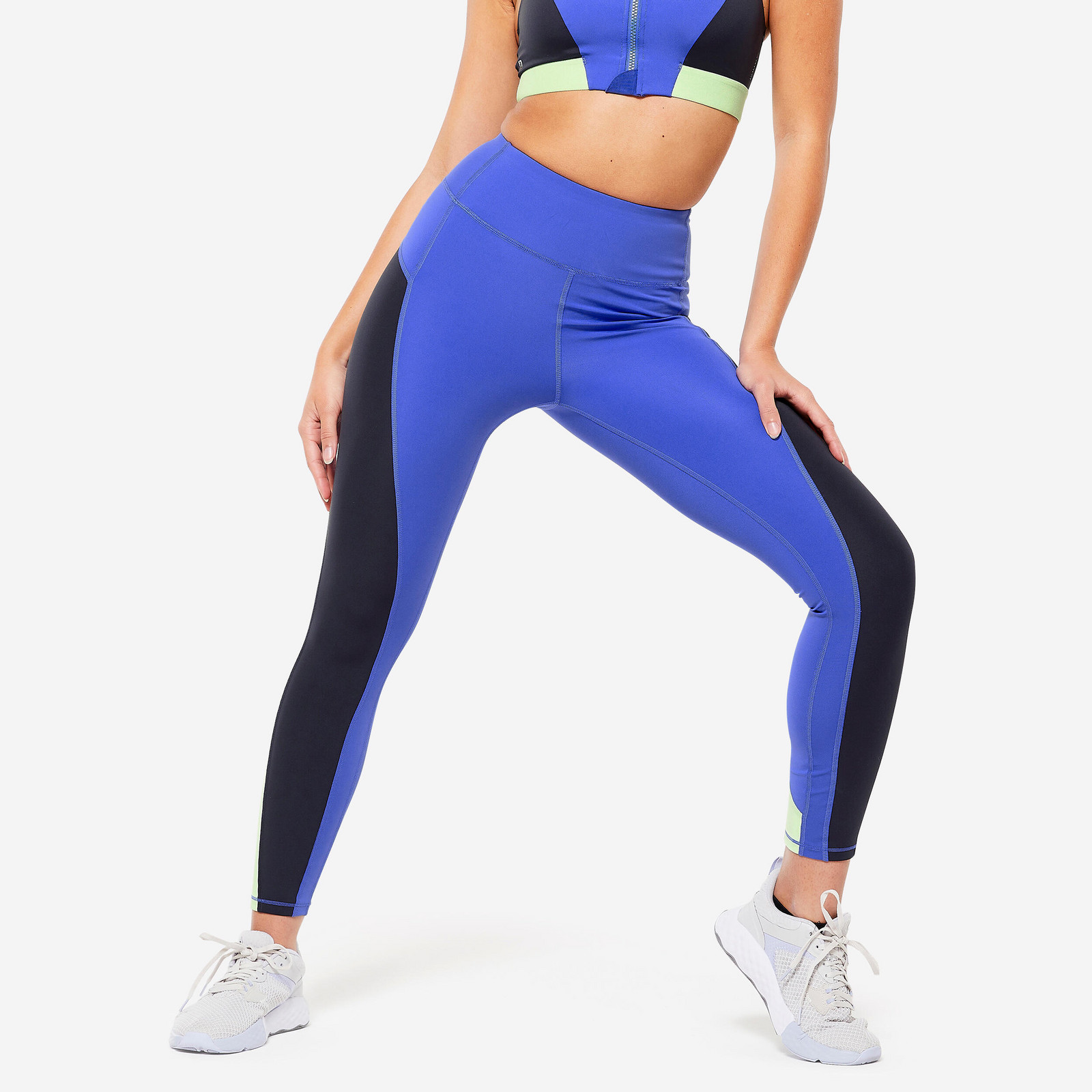 Dámske legíny 520 na fitness s potlačou