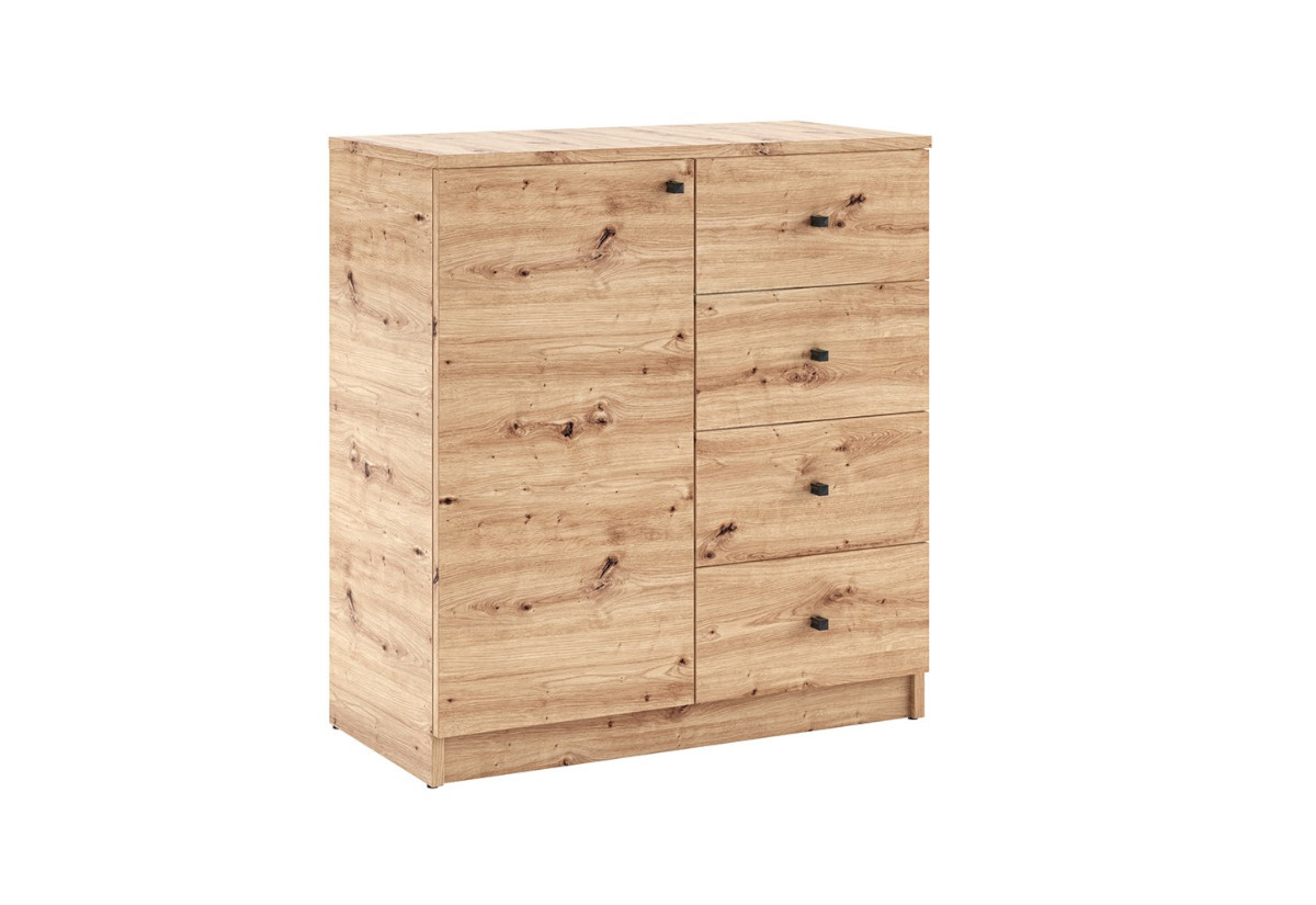 Expedo Komoda EVINA, 80x87x40, dub artisan
