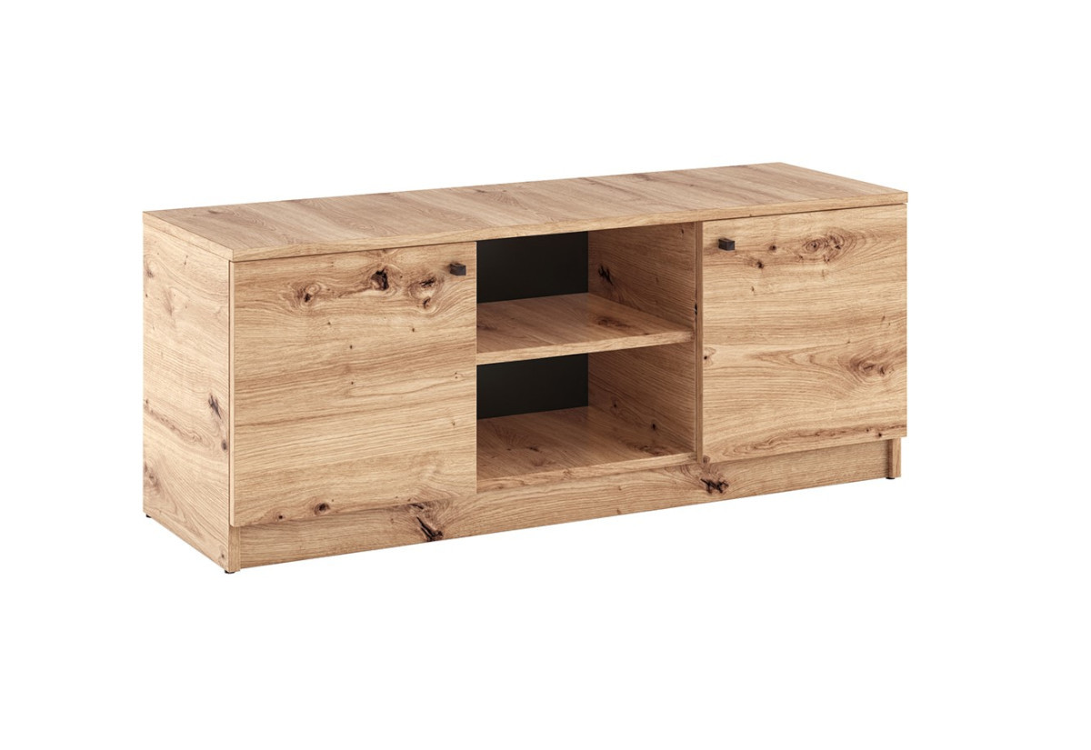 Expedo TV stolík EVINA, 120x48,5x40, dub artisan