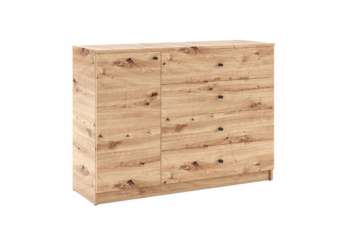 Expedo Komoda EVINA 2, 120x87x40, dub artisan