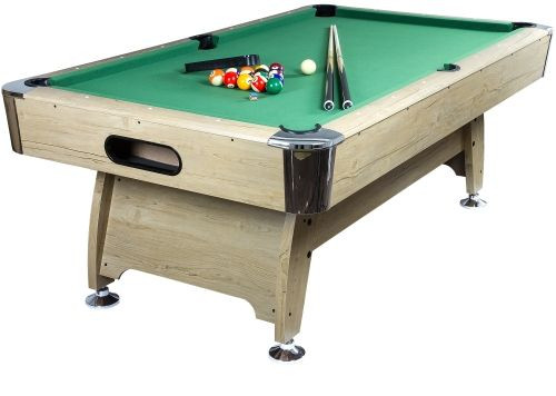 GamesPlanet® 7307 Biliardový stôl pool biliardový stôl s vybavením, 7 ft
