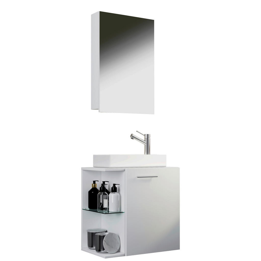 MID.YOU HOSŤOVSKÁ KÚPEĽŇA, biela, 52 cm