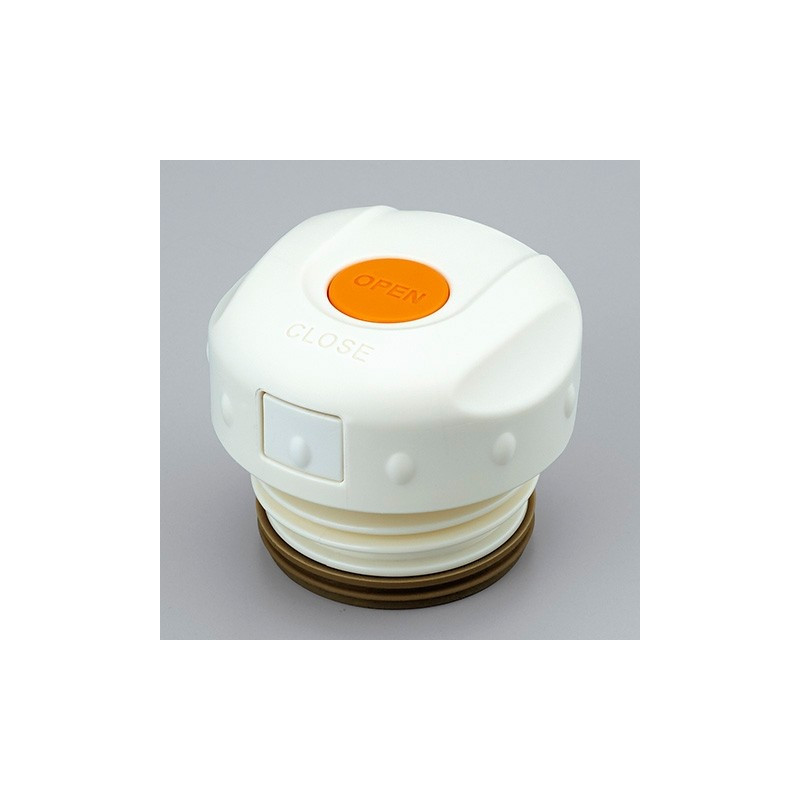 Skrutkovací uzáver na detskú termosku s dvoma uzávermi - biely