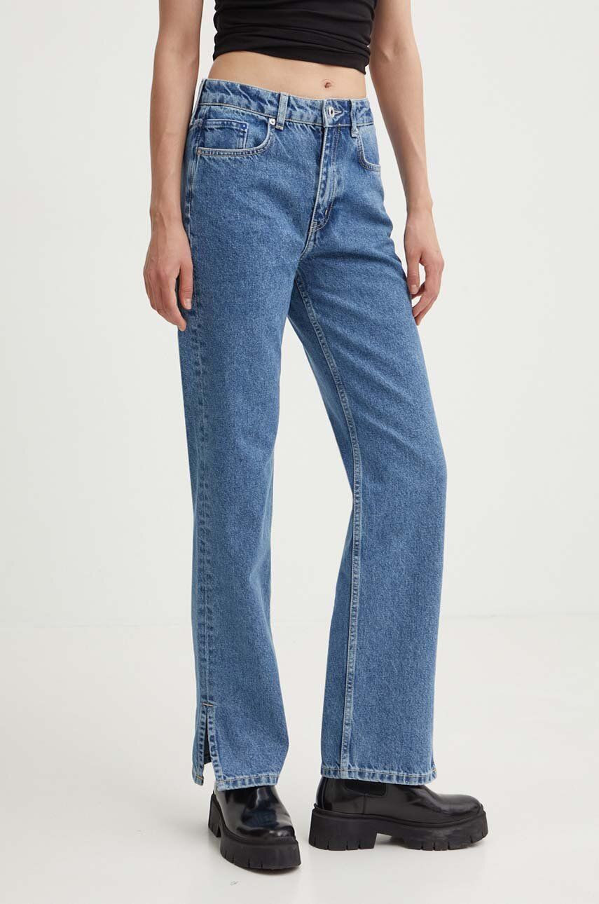 Rifle Karl Lagerfeld Jeans dámske, vysoký pás, 245J1115