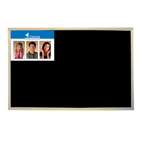 VICTORIA - Tabuľa v drevenom ráme, čierna, na kriedu, 30 x 40 cm