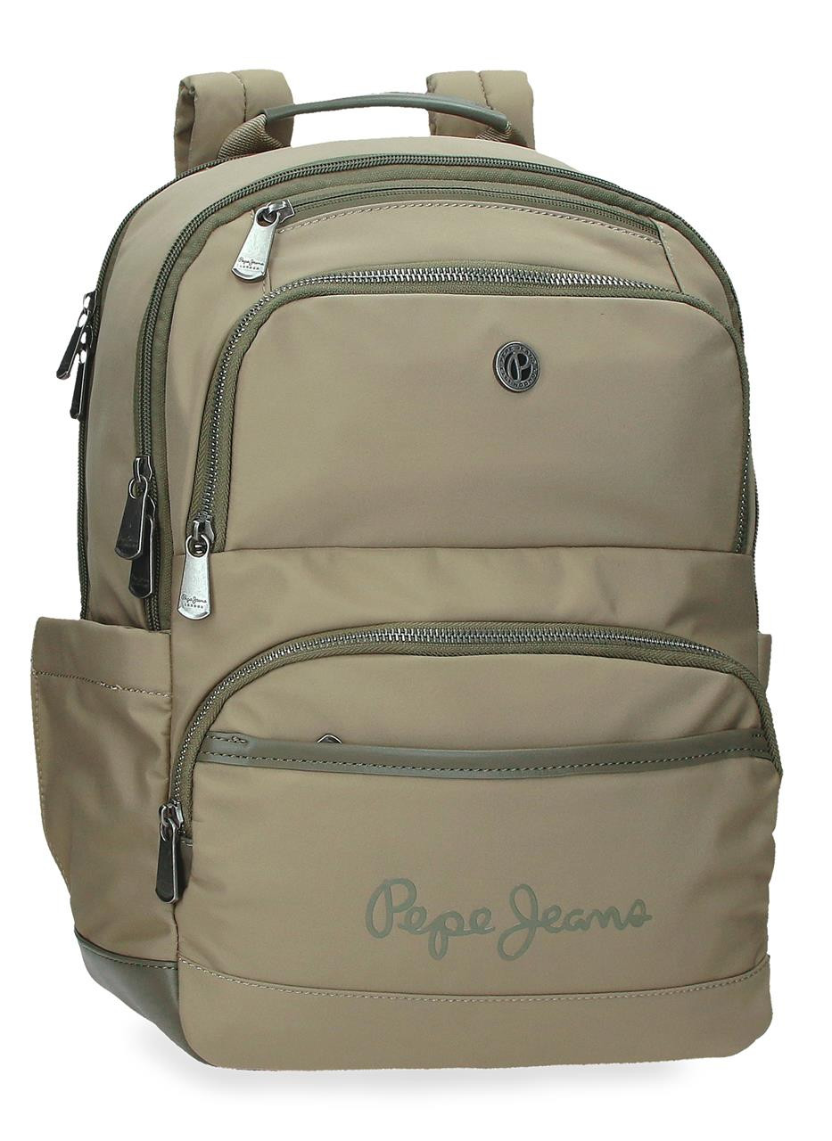 Pepe Jeans Corin dámsky batoh na notebook 18L - olivový