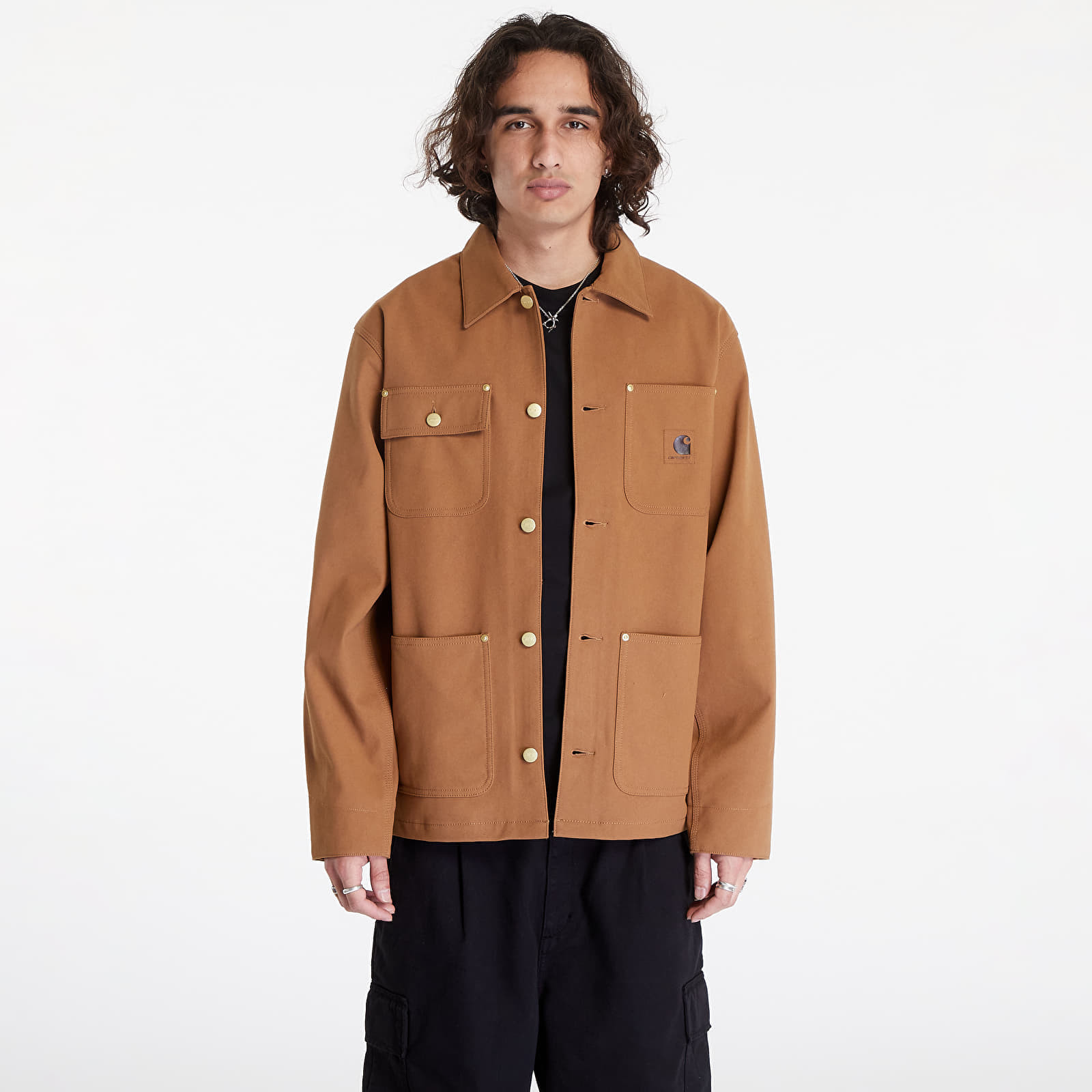 Bunda Carhartt WIP Suede Michigan Coat UNISEX Hamilton Brown M