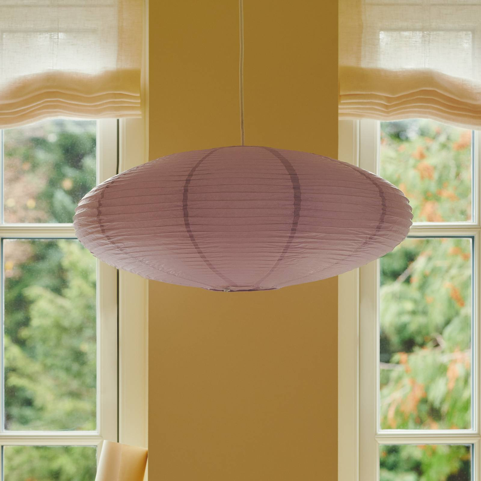 Villo 60 papierové tienidlo Ø 60cm výška 25cm, fialová