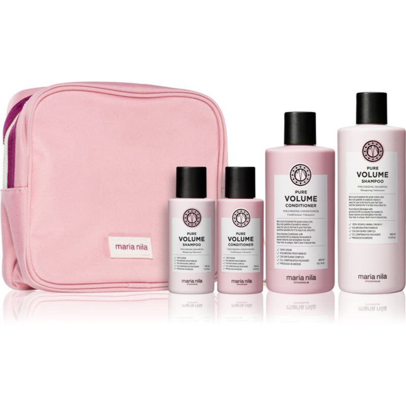Maria Nila Pure Volume Beauty Bag darčeková sada(pre objem vlasov)