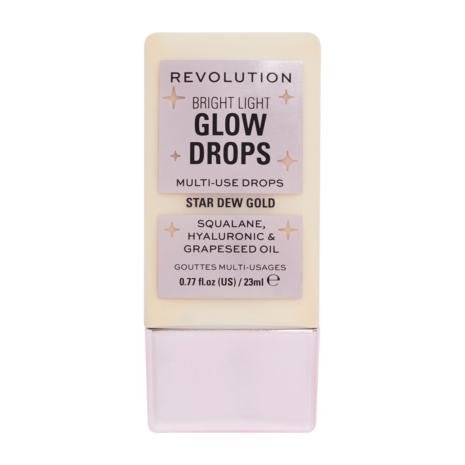 REVOLUTION Bright Light Glow Drops Golden Star Dew, Rozjasňovač 23 ml