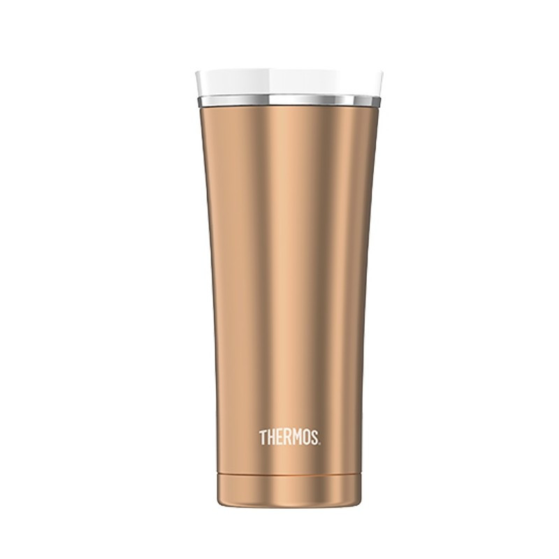 Vodotesný nerezový termohrnček Thermos Style 470 ml - zlatý