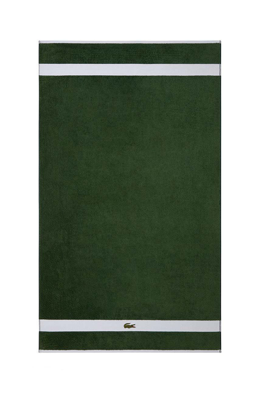 Veľký bavlnený uterák Lacoste 90 x 150 cm