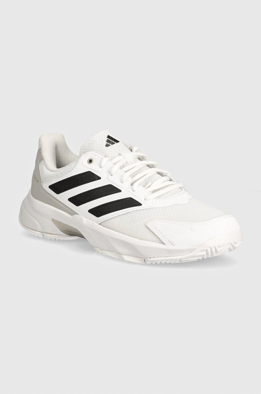 Tréningové topánky adidas Performance CourtJam Control 3 biela farba, IF7888