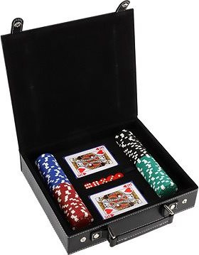 Teddies Poker súprava 100 ks