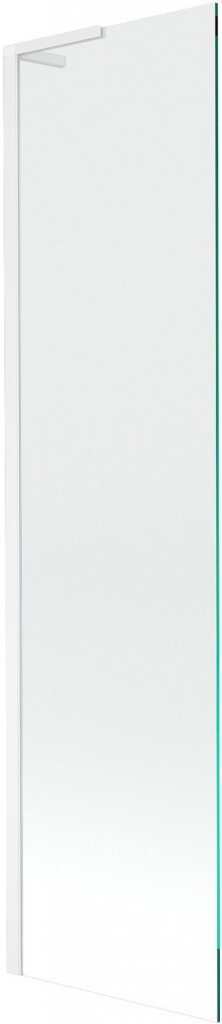 MEXEN/S - Next L vaňová zástena FIX 70 x 150 cm, transparent, biela 895-070-000-03-00-20