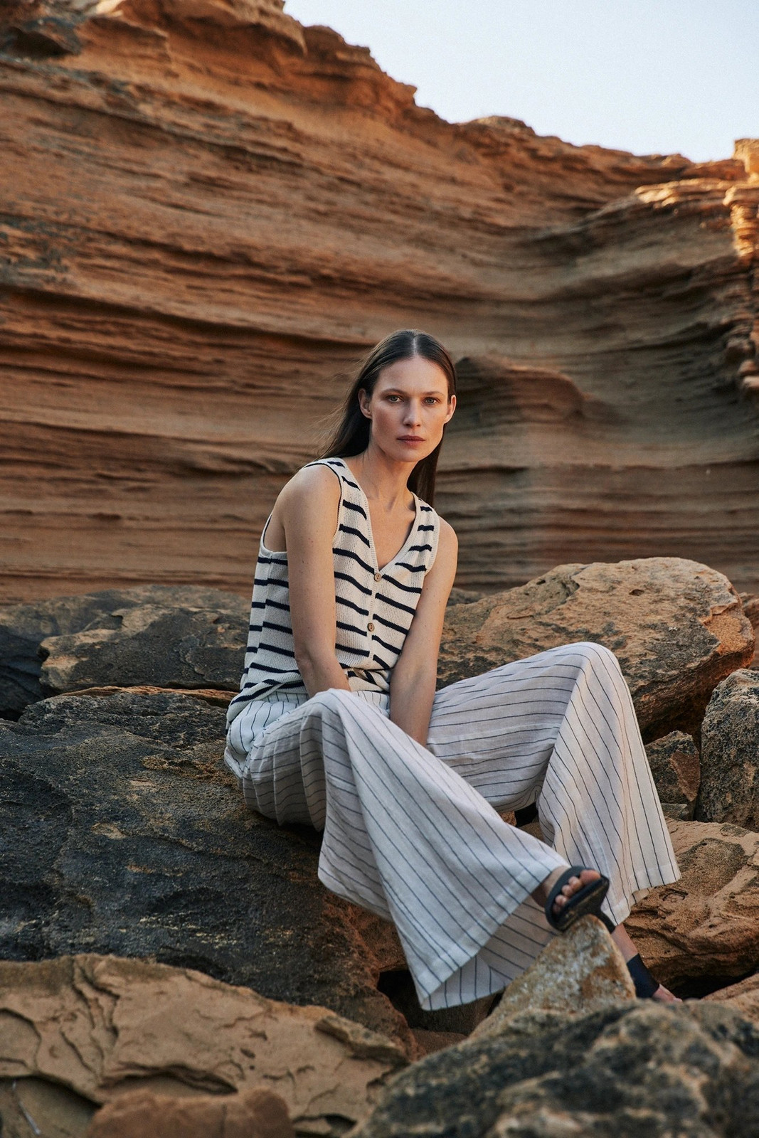 Women's summer trousers MOODO -