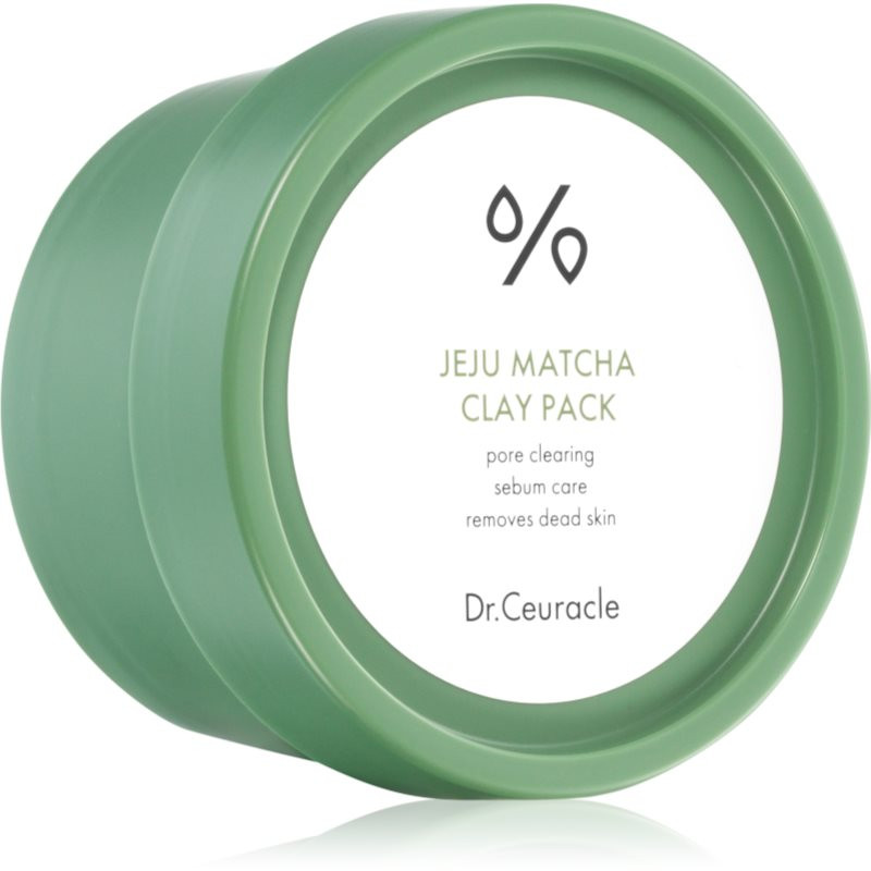 Dr.Ceuracle Jeju Matcha Clay Pack minerálna čistiaca ílová maska pre mastnú a problematickú pleť 115 g