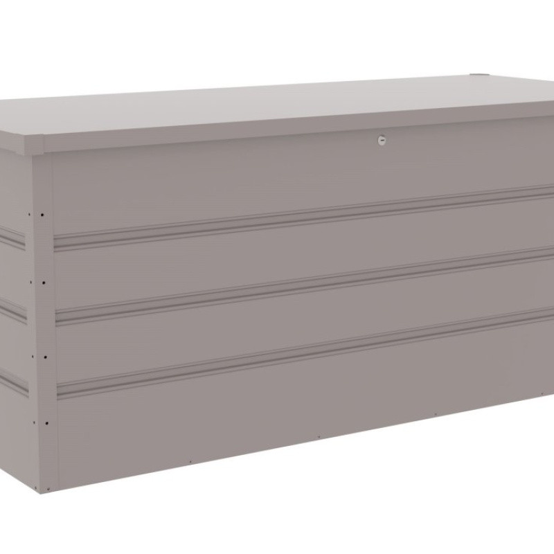 G21 Zahradní box  Denver 770 L, šedý plechový