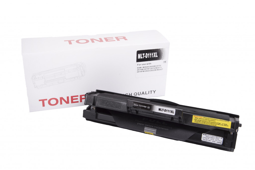 Kompatibilná tonerová náplň MLT-D111L, SU799A, CHIP version V3.00.01.30, 1800 listov pre tlačiarne Samsung, čierna
