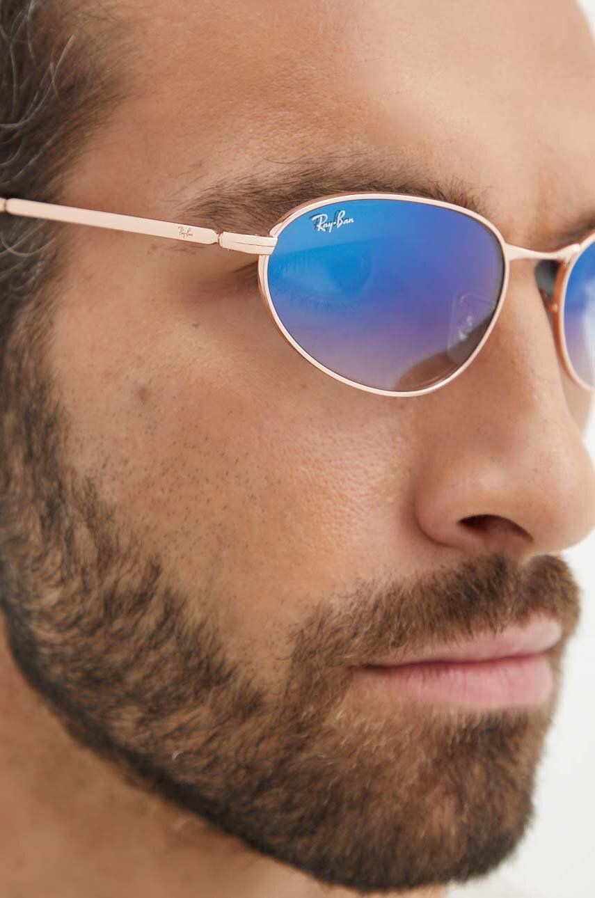 Slnečné okuliare Ray-Ban zlatá farba, 0RB3734