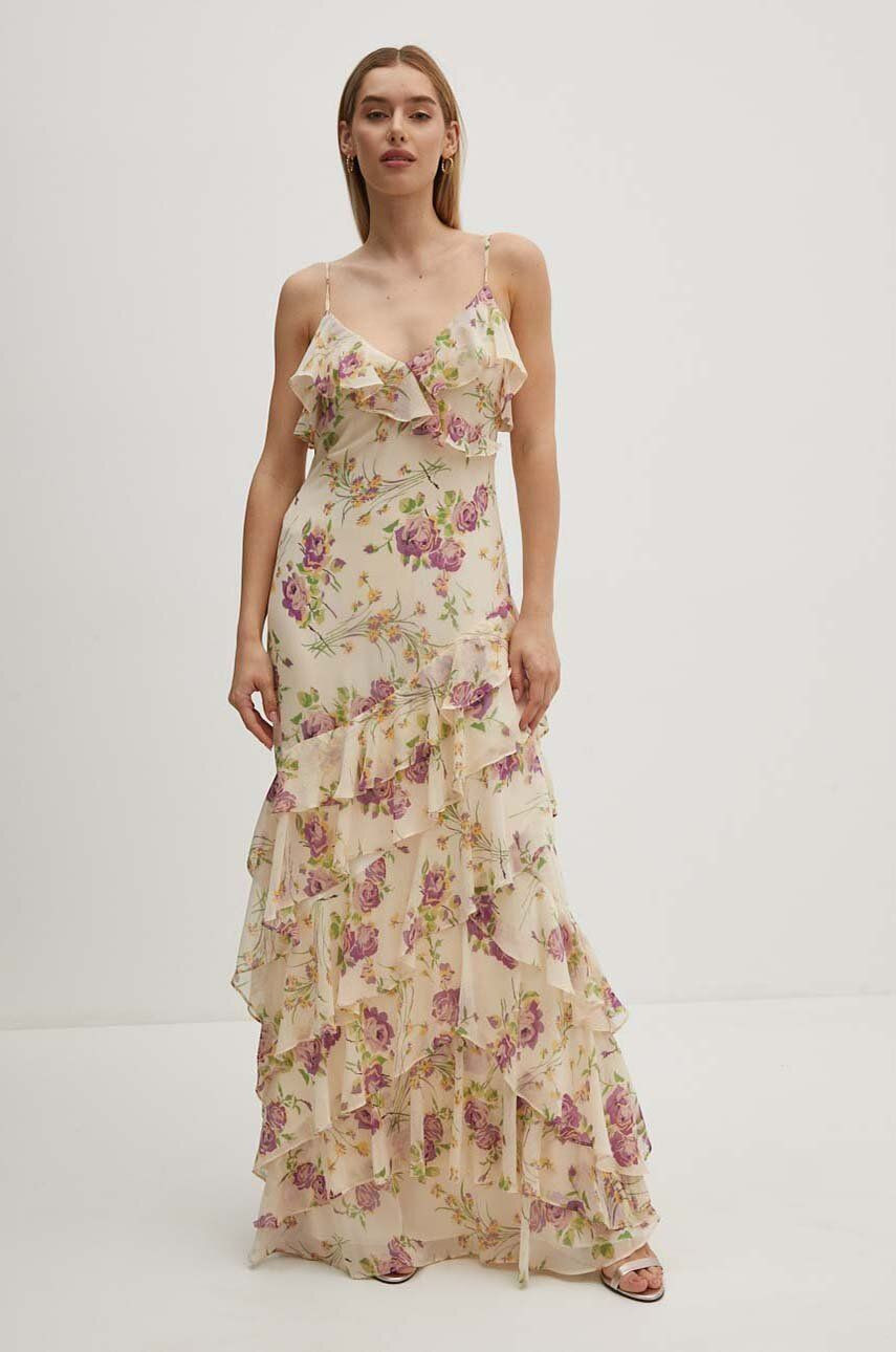 Šaty Lauren Ralph Lauren maxi, áčkový strih, 253939974