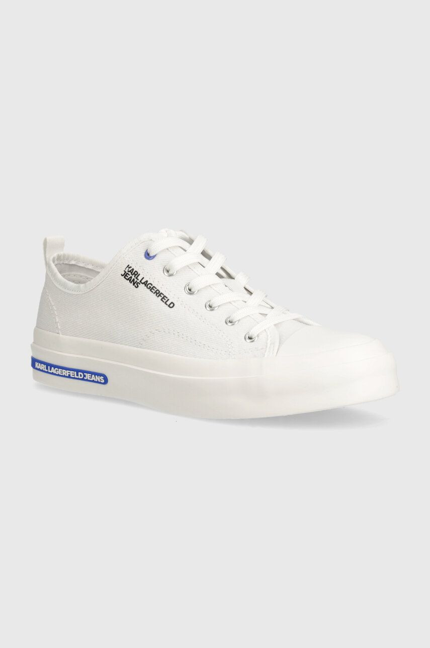 Tenisky Karl Lagerfeld Jeans KLJ VULC dámske, biela farba, KLJ60920