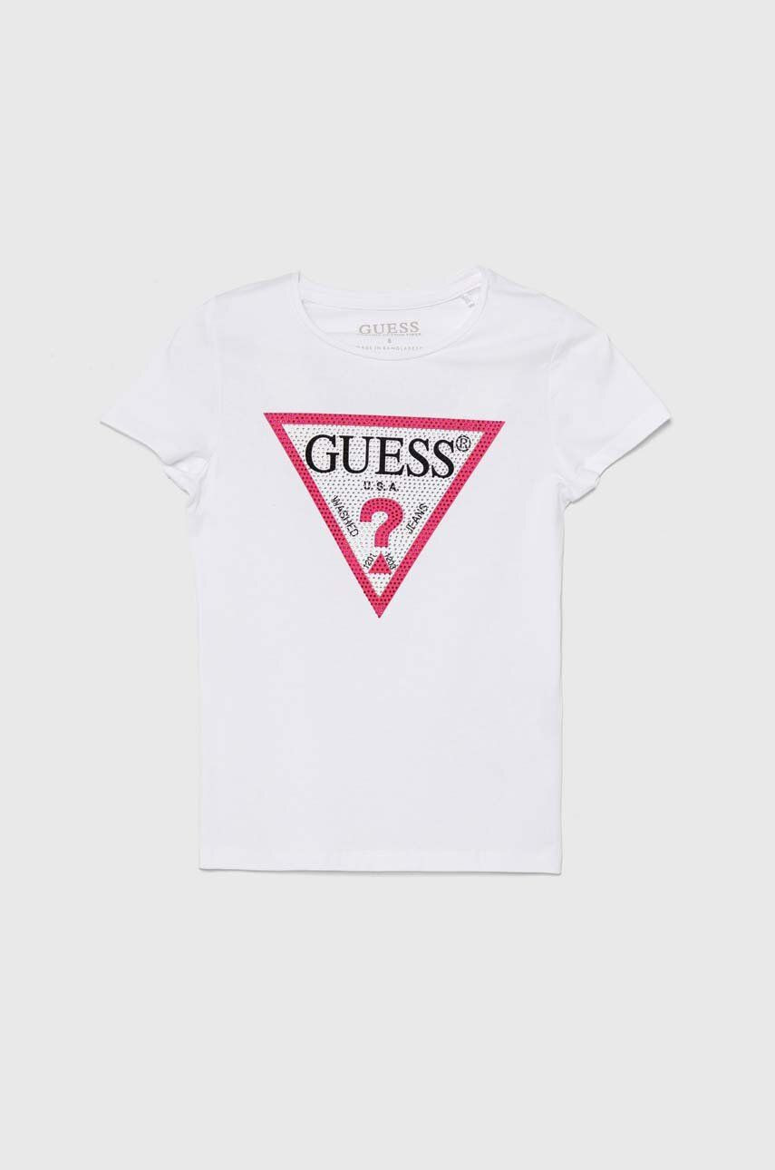 Detské tričko Guess biela farba, J2YI51 K6YW1
