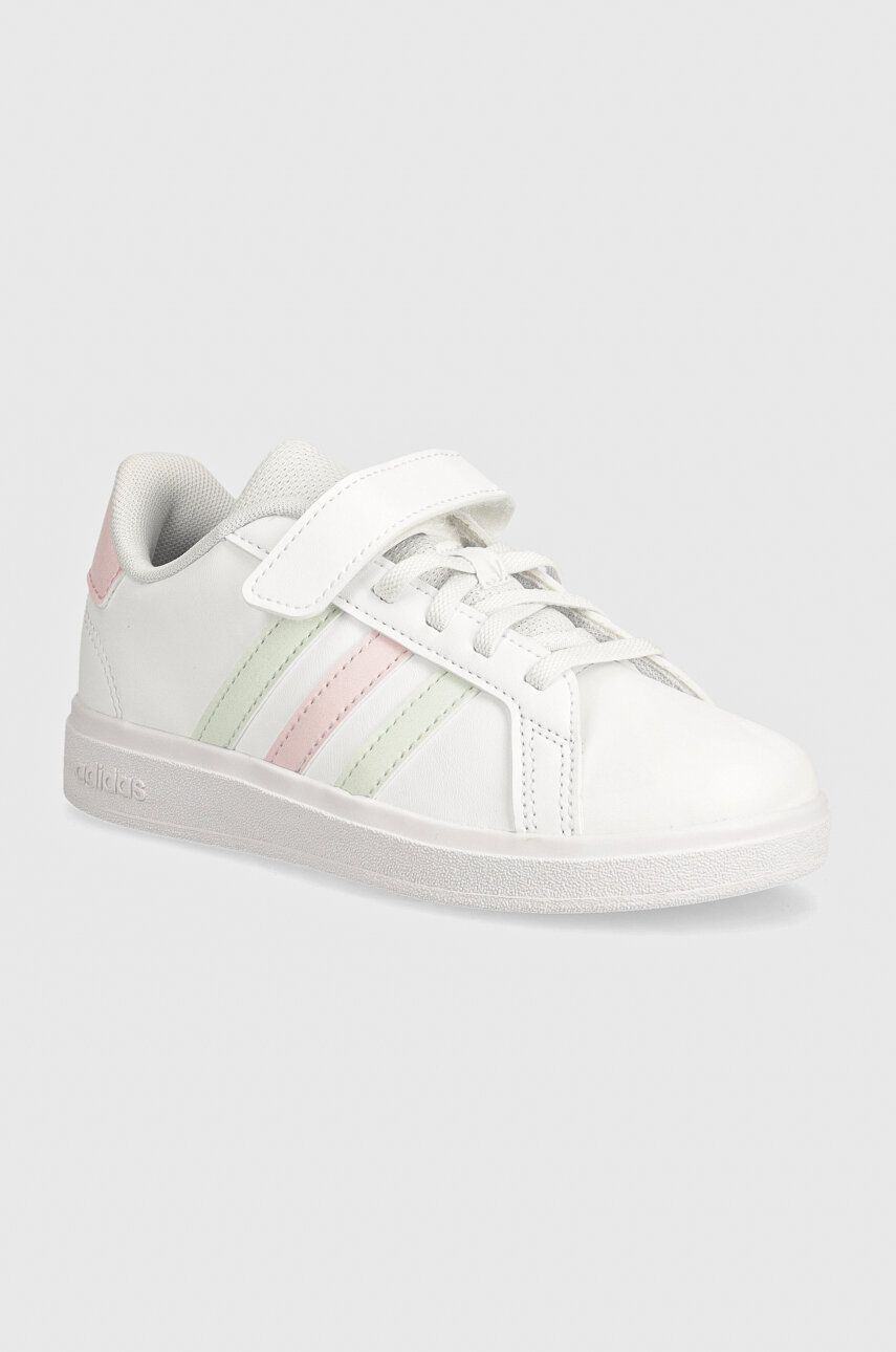 Detské tenisky adidas GRAND COURT 2.0 EL C biela farba, IE5993