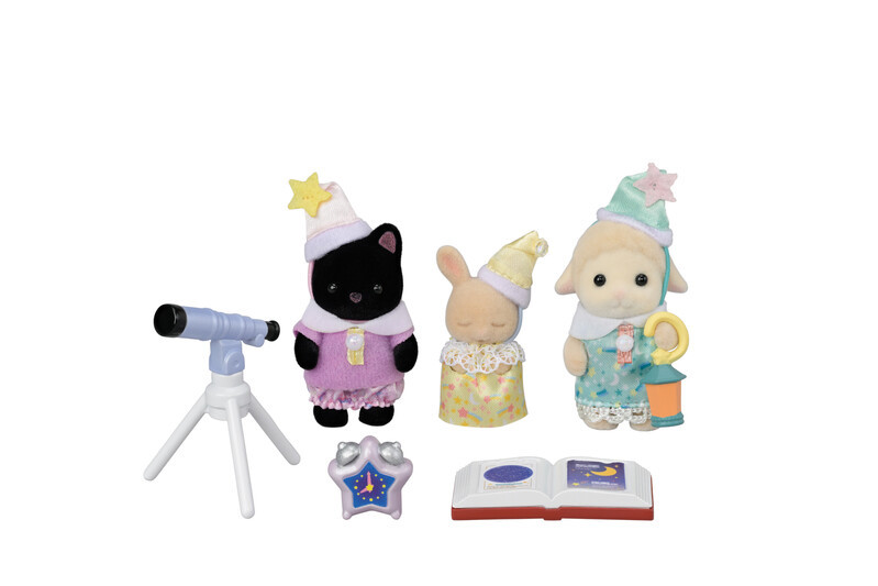 Sylvanian Families Pyžamo party Baby Trio