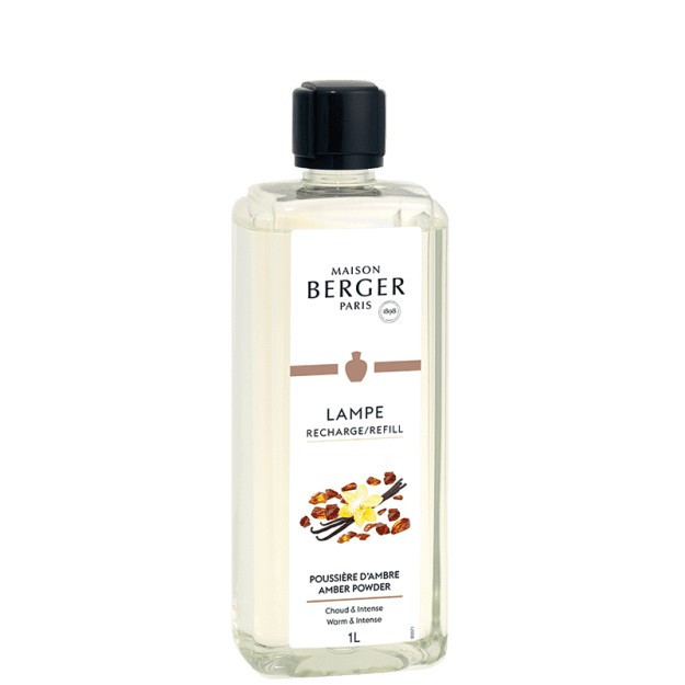 Maison Berger Paris Náplň do katalytickej lampy Ambrový prach Amber Powder (Lampe Recharge/Refill) 1000 ml