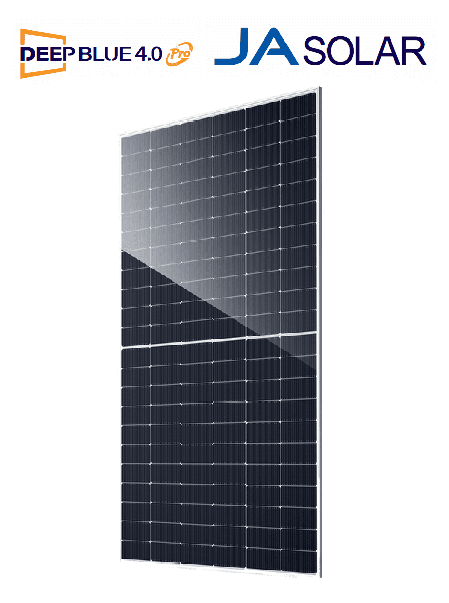 JA Solar 600 Wp Silver Frame Bifacial Double Glass 22,2% JAM66D45-600/LB Množstvo: 1 ks
