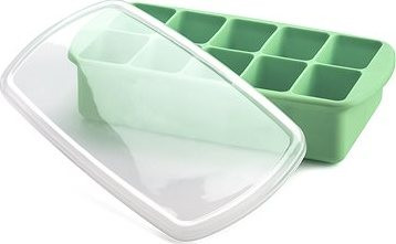 Melii Silikónová mraziaca forma na príkrmy mätovo zelená